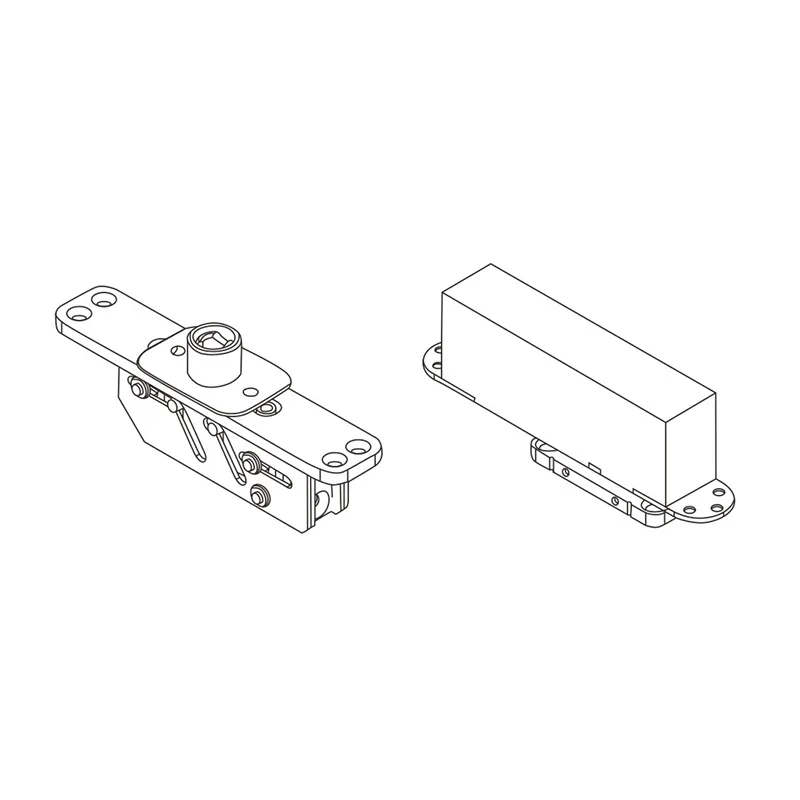 HL-TD04 300kg Ball Bearing Pivot Hinge for Industrial Warehouses