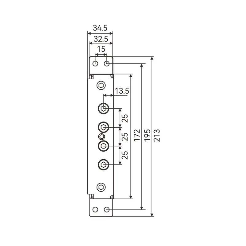 HL-01 Frame Part , China door hardware supplier, Factory wholesale hinge