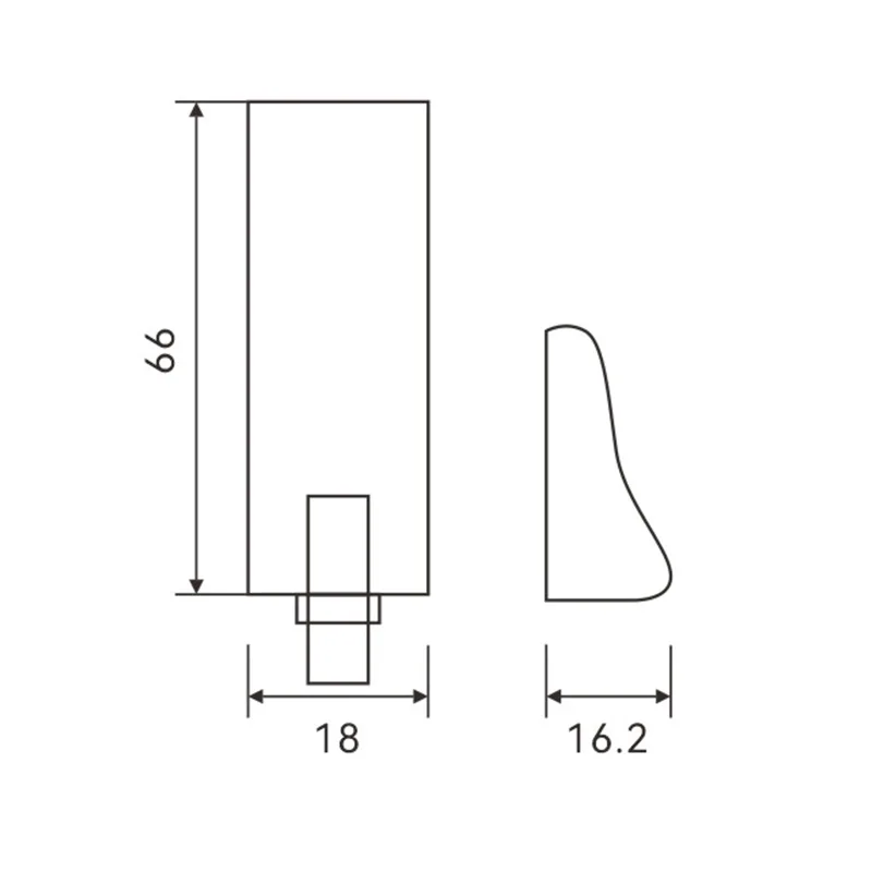 HL-X3 Hydraulic Damping Door Stopper