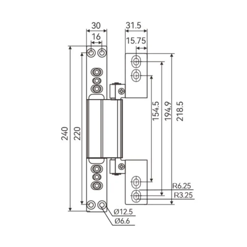 HL-1333 Adjustable Concealed Door Hinge | Quiet Operation | Project & Contractor Use