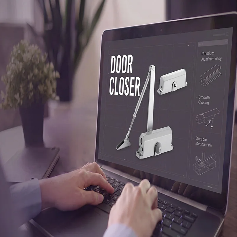 Automatic Door Closer with Delay Action for Offices | Adjustable Timing | Energy Saving