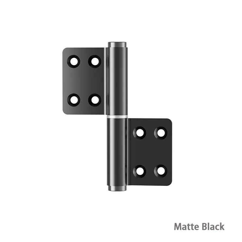 HL-4C002 Flag Shaped Aluminum Door Hydraulic Damping Hinge , China door hinge supplier, Factory whosale hinge