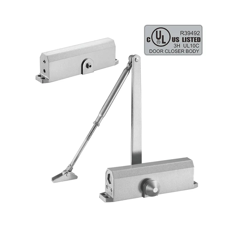 UL Listed Door Closer with Latching Speed Control | Adjustable Closing Stages | Secure Latching
