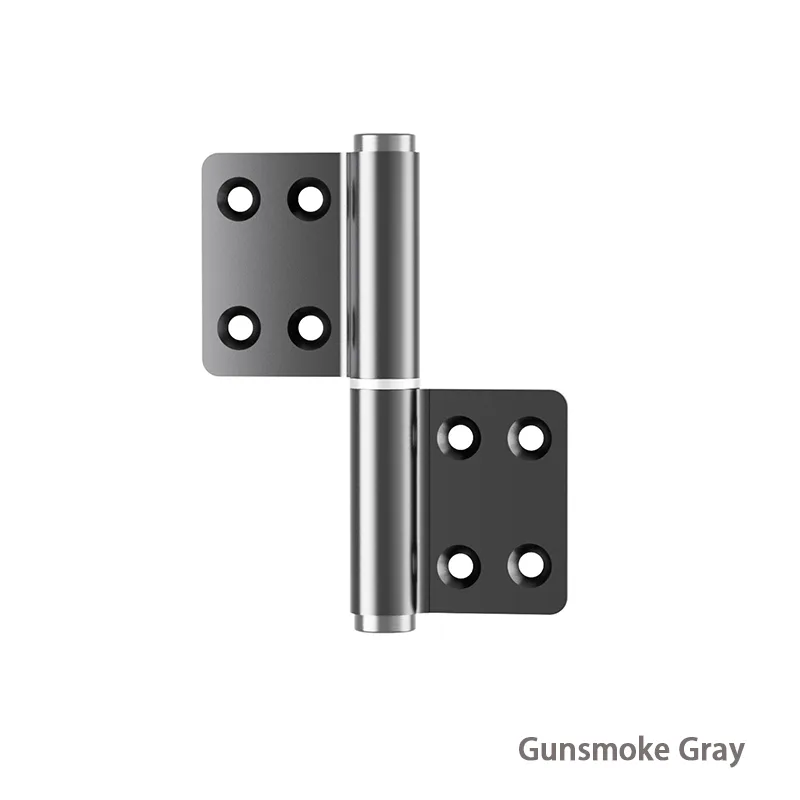 HL-4C002 Flag Shaped Aluminum Door Hydraulic Damping Hinge , China door hinge supplier, Factory whosale hinge