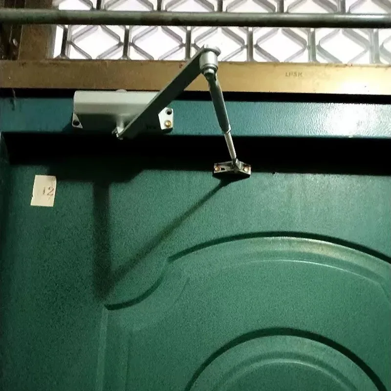 Universal Door Closer for Home and Commercial Use, Adjustable Speed, Hydraulic Buffer Anti-Pinch & Built-in Position